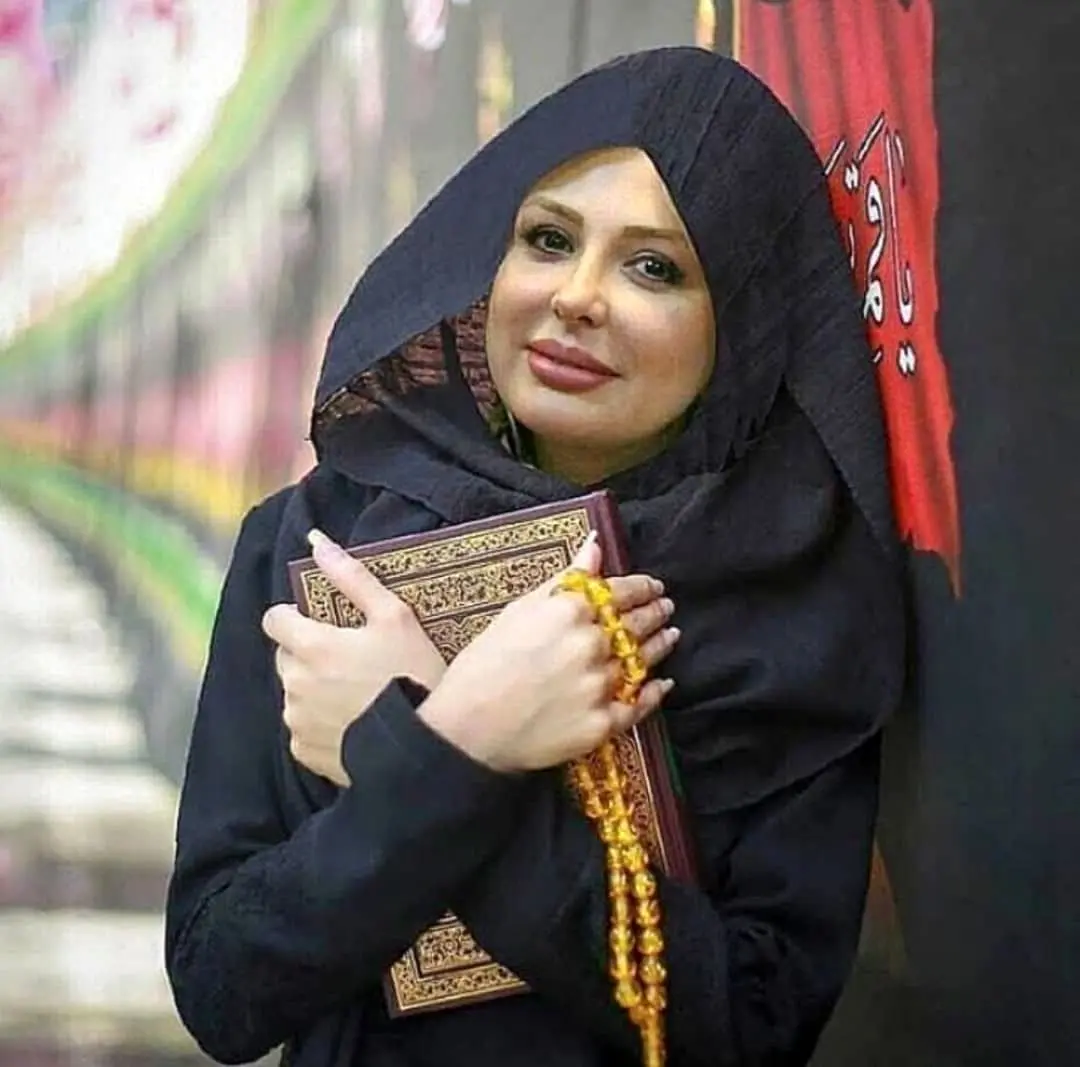 تیپ شب احیایی نیوشا ضیغمی بعد از زایمان + عکس