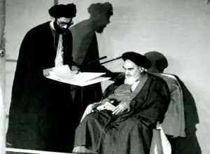تنفیذ حکم دومین دوره ریاست جمهوری آیت ‏اللّه خامنه ای+عکس