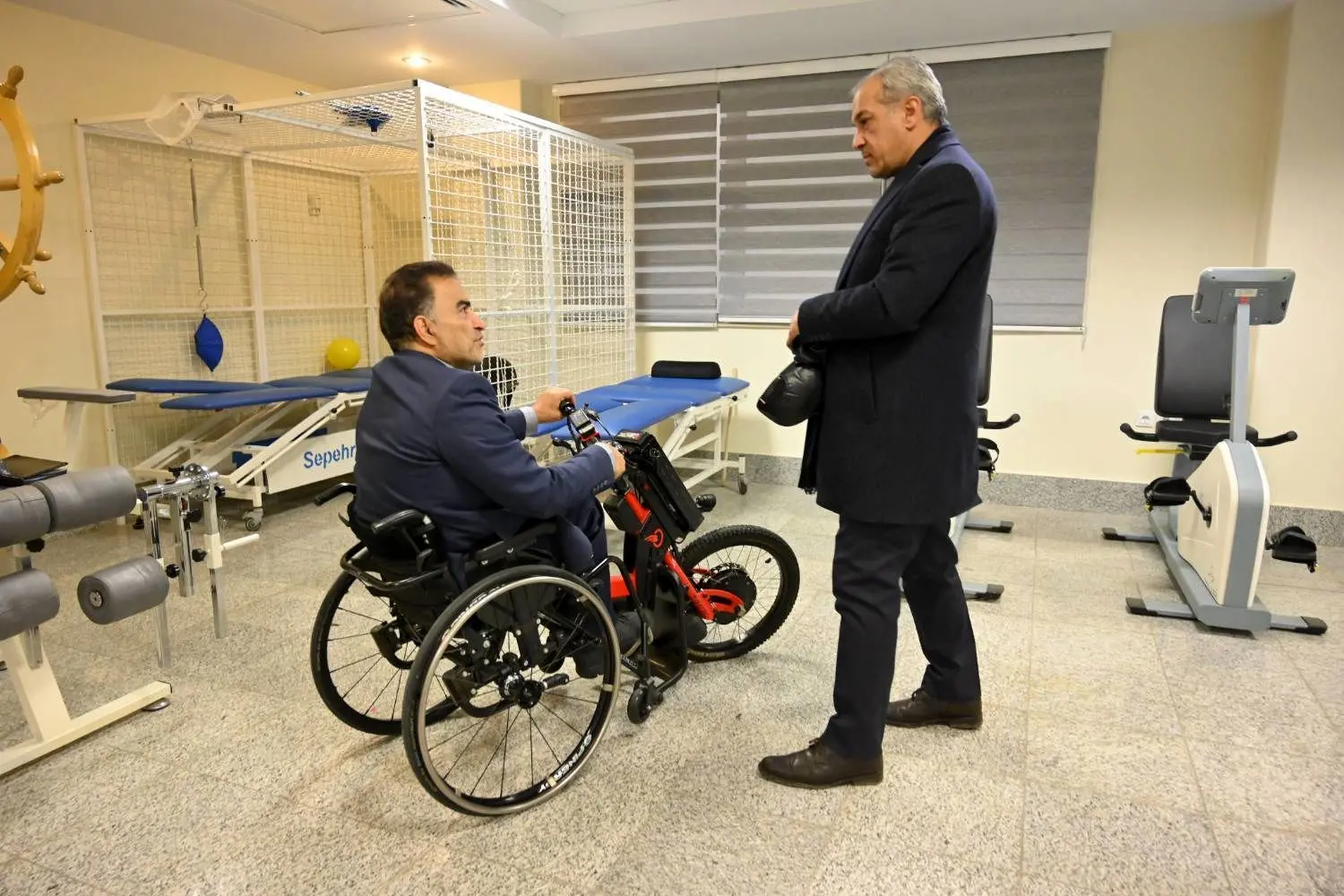 ارتقای خدمات رسانی به جانبازان در دهکده نشاط ولیعصر (عج) 

