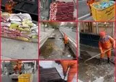 تردد آرام و روان در معابر همزمان با ایام برفی پایتخت 

