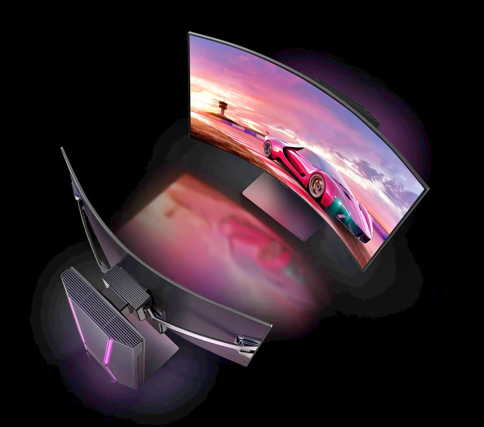 ارتقا تجربه گیمینگ به سطحی جدید با اولین تلویزیون 42 اینچی OLED خم‌شونده در جهان 