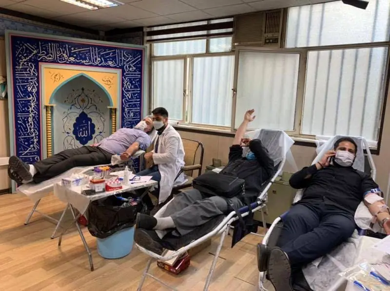 پویش اهدای خون در شهرداری منطقه ۳