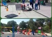 8 مجموعه بازی جدیدکودکان در بوستان های منطقه 19 نصب شد

