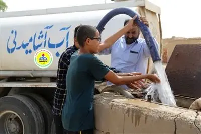 
 کمک مالی به اجرای پروژه آب‌رسانی غیزانیه 

