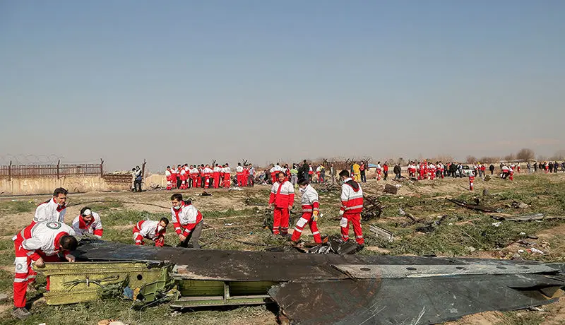 بلاتکلیفی پیکر ۵ شهید سانحه هواپیمای اوکراینی