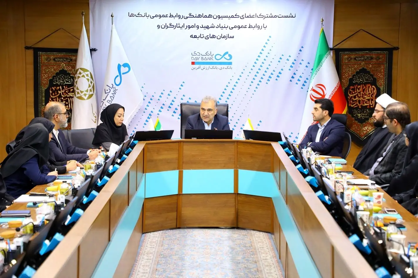 بانک دی میزبان اعضای کمیسیون هماهنگی روابط‌عمومی بانک‌ها شد

