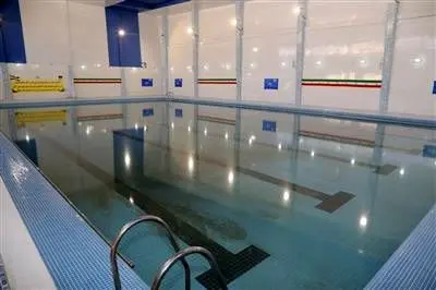 آیین افتتاح و بهره برداری از استخر سرپوشیده شهر لالی باحضور جمعی از مسئولین شهری