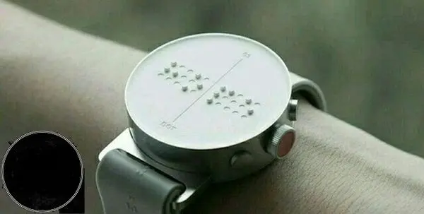 اولین ساعت هوشمند بریل جهان+عکس