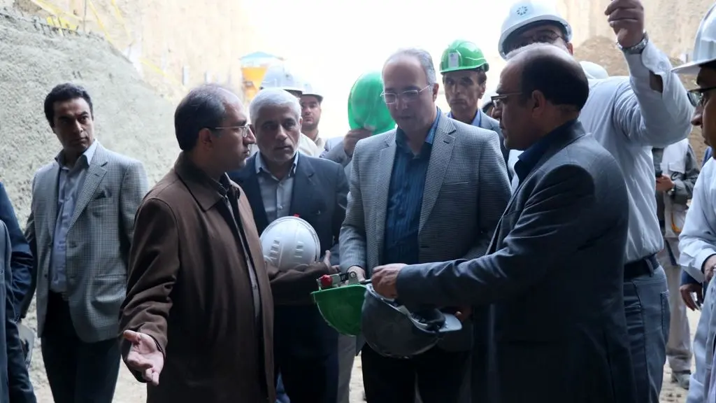 اتمام مرحله پنجم عملیات حفاری زیرگذر استاد معین