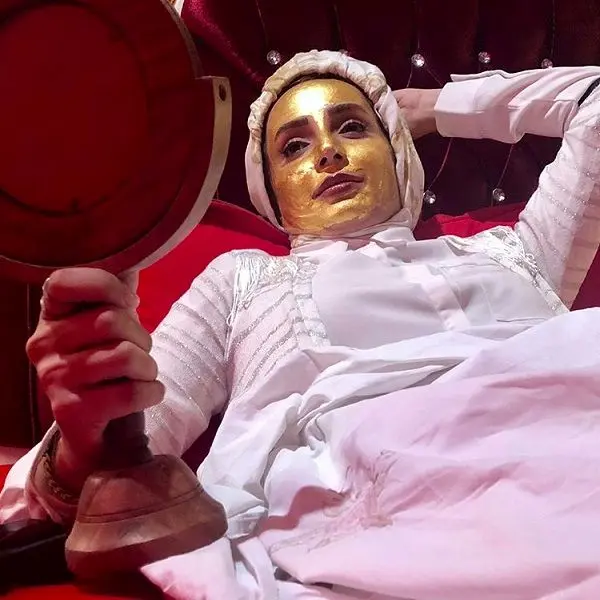 سفر یک روزه شبنم قلی خانی به یزد + تصاویر