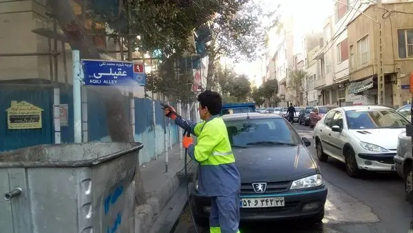 آراستگی محورهای نواحی منطقه۱۳ در طرح پنجشنبههای نگهداشت شهر