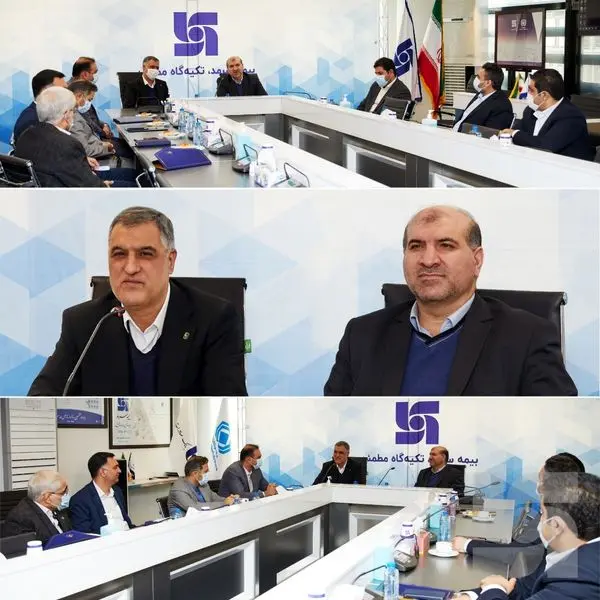 بیمه سرمددیدار دبیرکل سندیکای بیمه‌گران با مدیران بیمه سرمد
