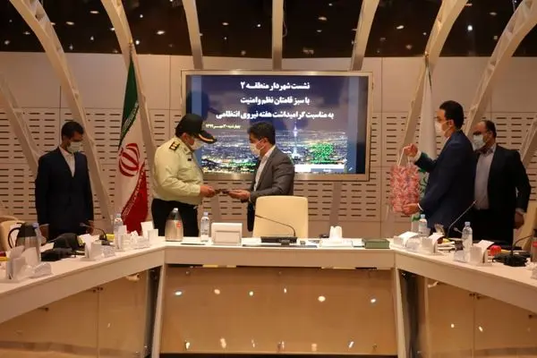 افزایش امنیت و نشاط در جامعه  از اهداف مشترک ناجا ومدیریت شهری است