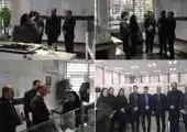 بازدید معاون عملیات بانکی، بانک ایران زمین از شعب استان تهران


