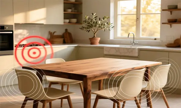 چرا صندلی ناهارخوری صدا می‌دهد؟ 5 راه حل ساده و کاربردی