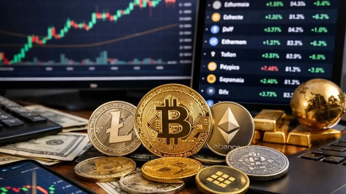 بررسی تاثیر نوسانات بازار بر قیمت ارزهای دیجیتال در صرافی ها