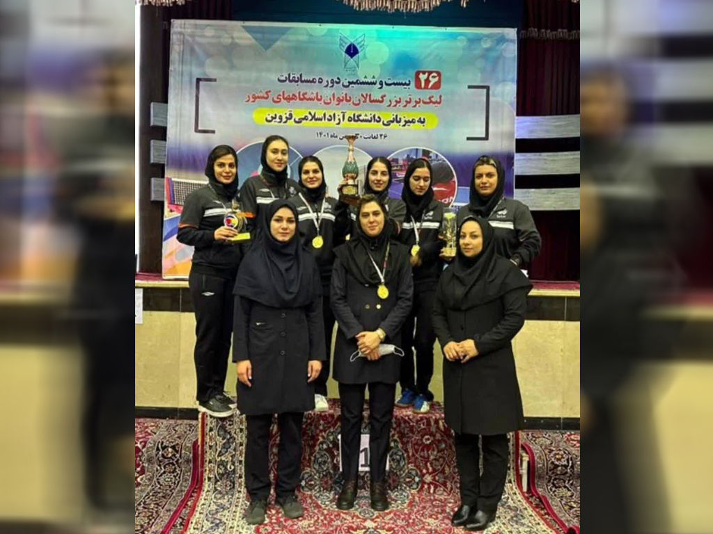 جام قهرمانی لیگ برتر تنیس روی میز کشور، در دستان بانوان سایپا