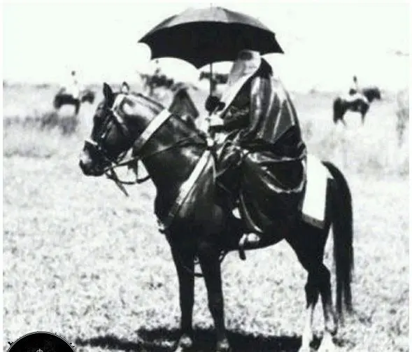 کاربرد چتر در زمان قاجار+عکس