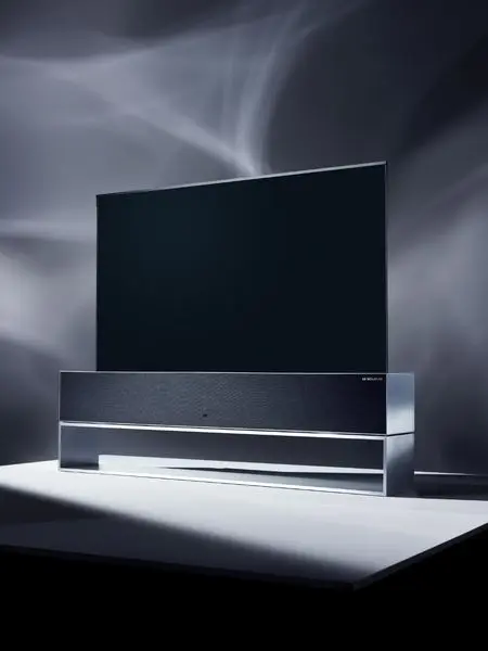 معرفی اولین تلویزیون OLED رول شونده ال جی