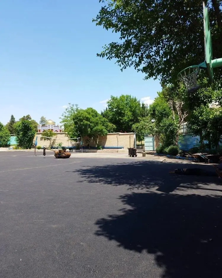 اجرای نهضت آسفالت در مدارس منطقه۱۴