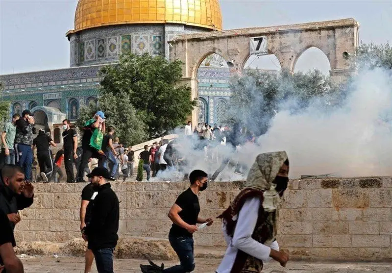 مقاومت فلسطینیان در مسجدالاقصی