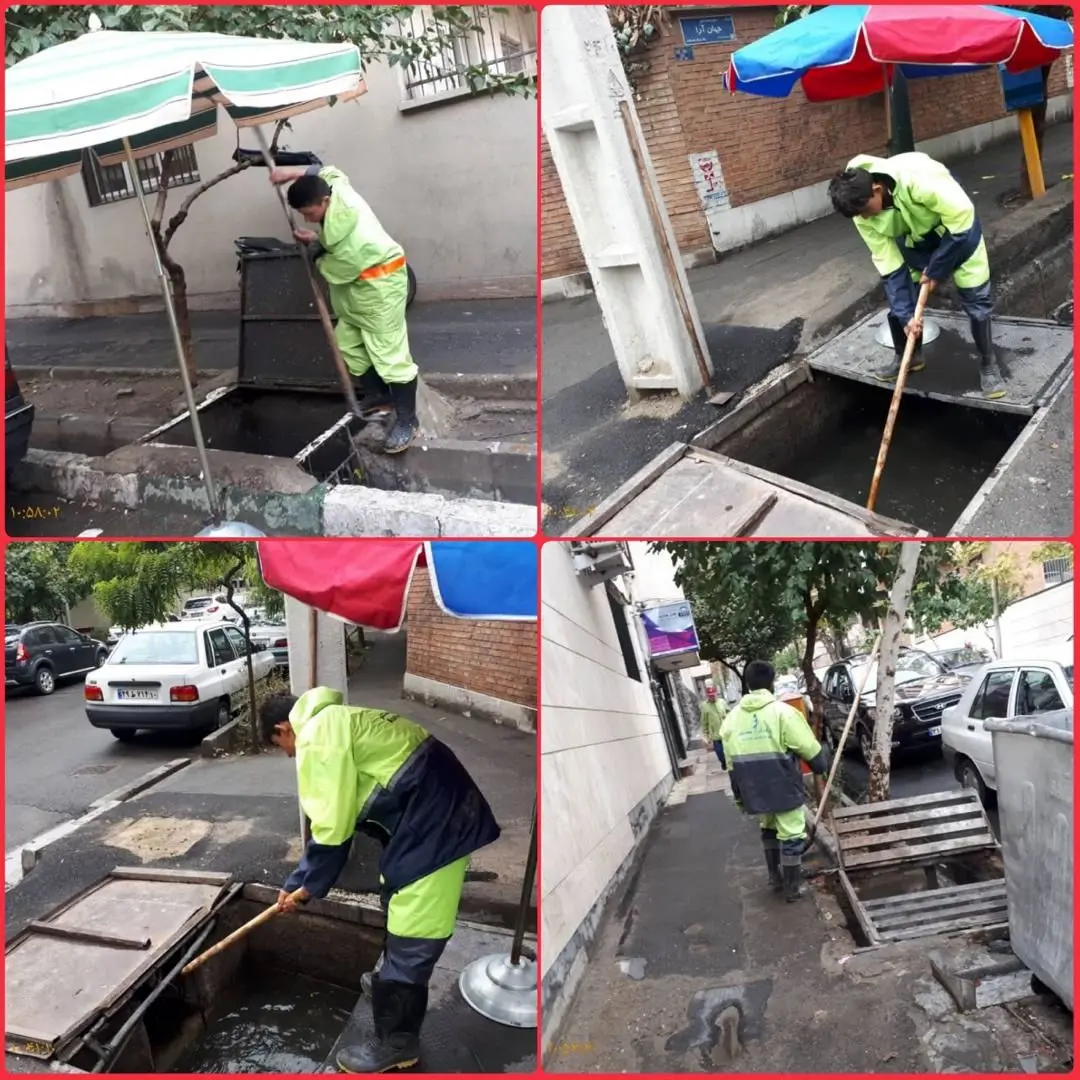  استقرارهفت نقطه در سطح  ناحیه برای مقابله و پیشگیری از بحران  بارش‌های  پاییزی
