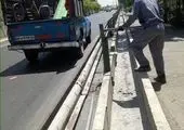  احداث پهلوگاه و جایگاه پلیس راهور در  بزرگراه امام رضا (ع) منطقه 15