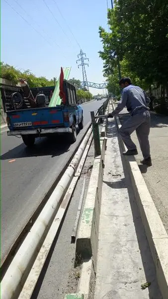 المان های ترافیکی منطقه 4 نونوار می شود