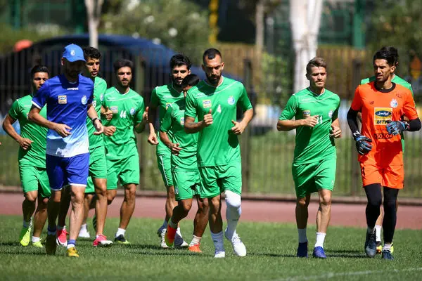 گزارش تصویری تمرین استقلال