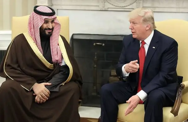 حضور ترامپ و بن سلمان با اره خونین در آلمان + تصاویر