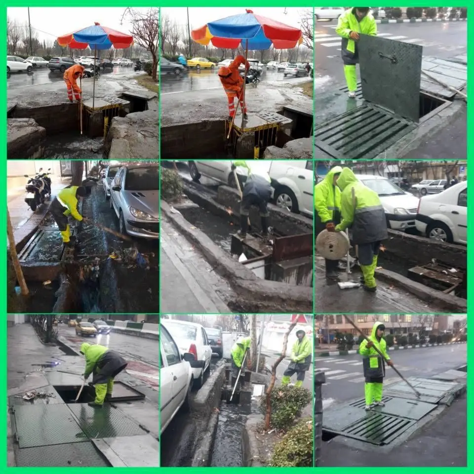 عوامل اجرایی شهرداری منطقه۶ به خط شدند