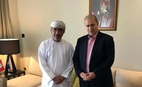 دیدار روسای فدراسیون فوتبال ایران و عمان