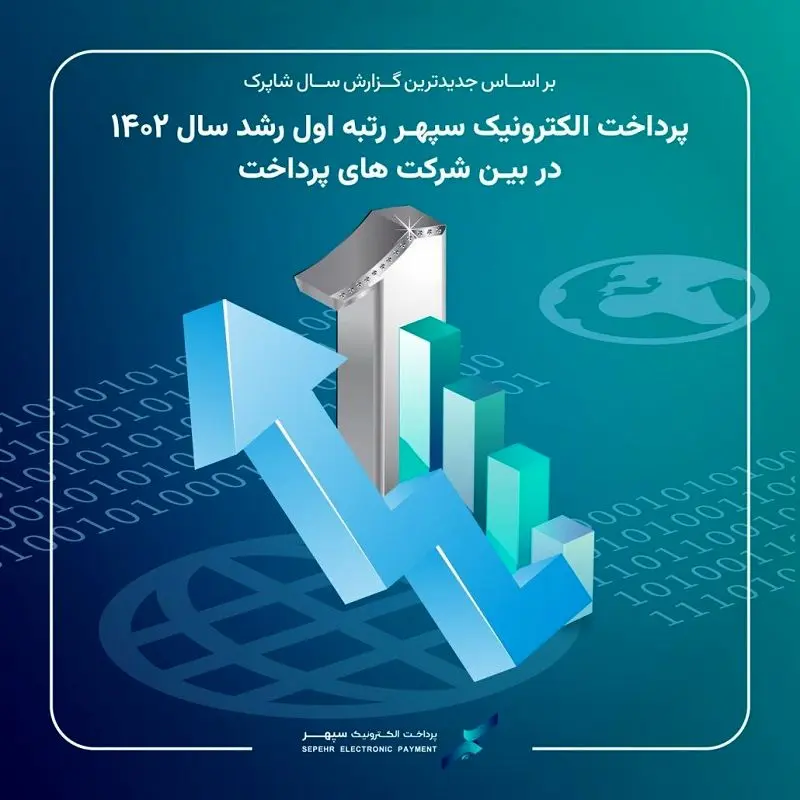 پرداخت الکترونیک سپهر اول شد