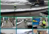 سایت‌های برف‌روبی منطقه ۱۹ آماده خدمت‌رسانی در روزهای برفی

