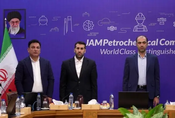 بازدید مشاور وزیر و رئیس مرکز حراست وزارت تعاون، کار و رفاه اجتماعی از شرکت پتروشیمی جم و شرکت‌های تابعه