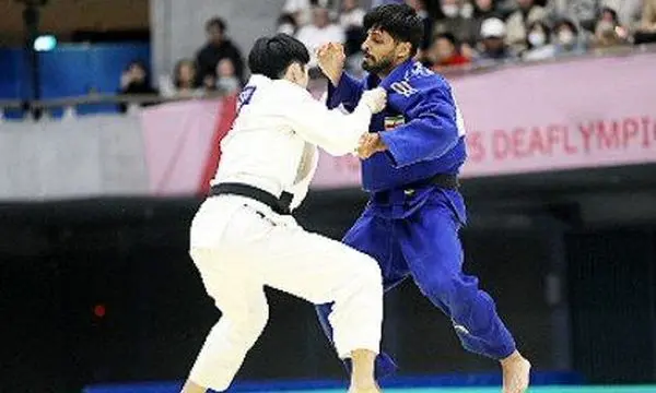 اولین مدال کاروان ایران در جودو/ سلحشور برنز گرفت