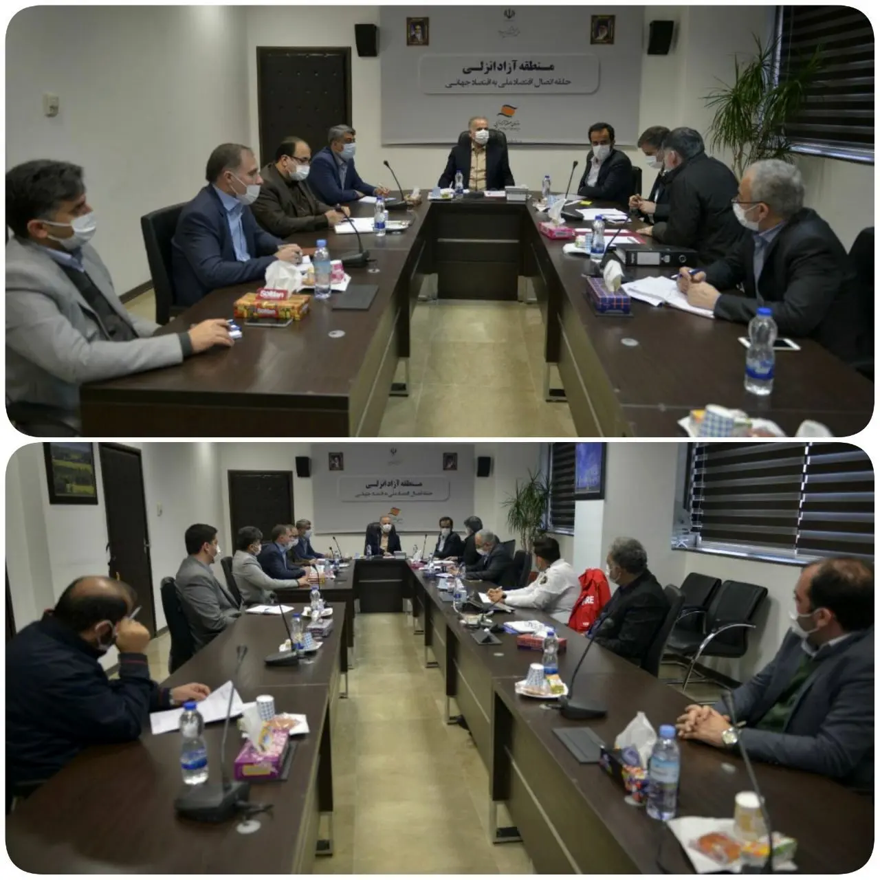  آمادگی ستاد مدیریت بحران منطقه آزاد انزلی برای مقابله با حوادث احتمالی 

