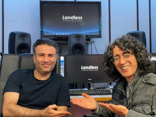 پایان طراحی صدا و صداگذاری «بی سرزمین» برای اکران در جشنواره بینالمللی فیلم «دهوک»