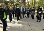 بازدید رئیس شورای اسلامی شهر تهران از منطقه ١٦

