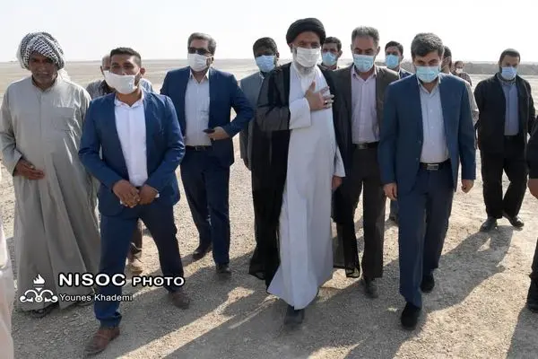 تقدیر نماینده ولیفقیه در استان خوزستان از خدمات شرکت مناطق  نفتخیز جنوب به روستاهای شهرستان کارون