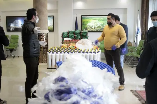 توزیع ۵۰۰۰ بسته حمایتی از سوی شرکت انبوه سازان آرش منطقه آزاد انزلی