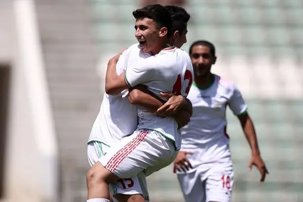 پیروزی تیم ملی نوجوانان فوتبال در دیداری تدارکاتی