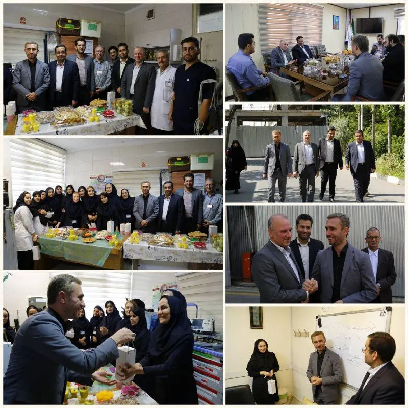 بازدید شهردار منطقه ۲۱ از بیمارستان روانپزشکی ایران