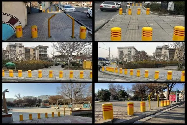 آغاز طرح ممانعت از ورود موتورسیکلتها به پیادهروها و بوستانهای منطقه۹
