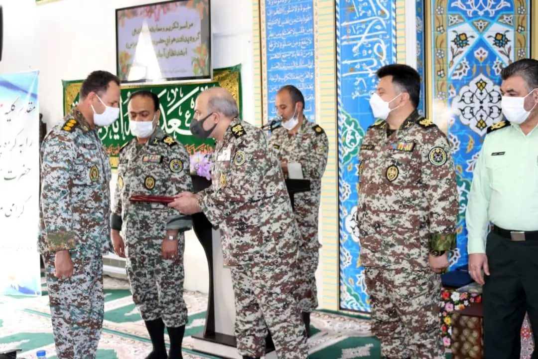  با حضور رئیس ستاد و معاون هماهنگ کننده نیروی پدافندهوایی ارتش امیر سرتیپ سپهری راد

