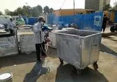 بهسازی و رنگ آمیزی ۲ هزار مخزن پسماند شهری در منطقه ۱۴
