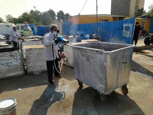 مخازن پسماندهای شهری منطقه ۲ بهسازی شد