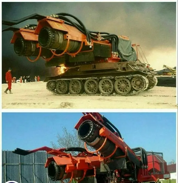  بزرگترین و قدرتمندترین ماشین آتشنشانی جهان+عکس