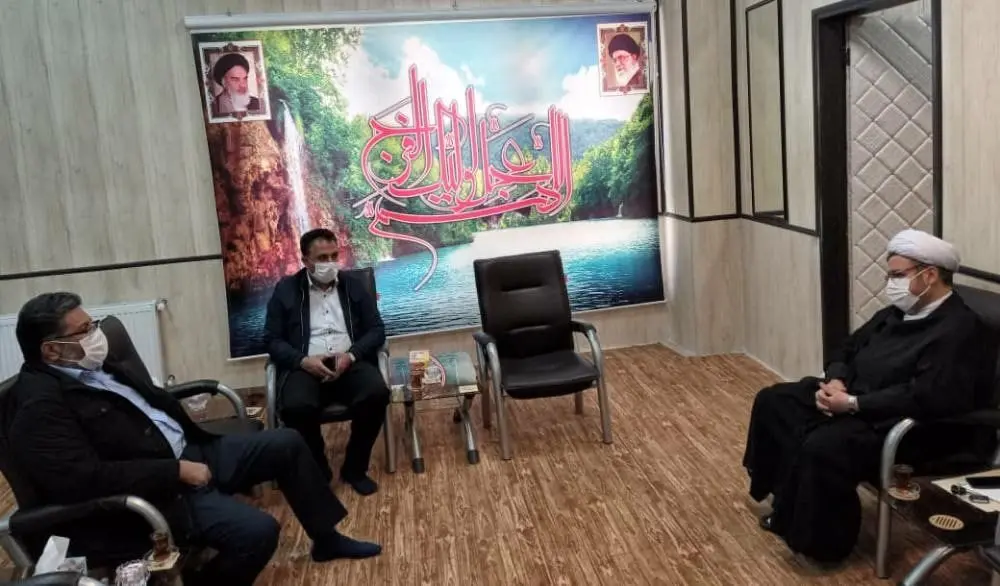 دیدار مدیرعامل شرکت ورق خودروبا امام جمعه بروجن

