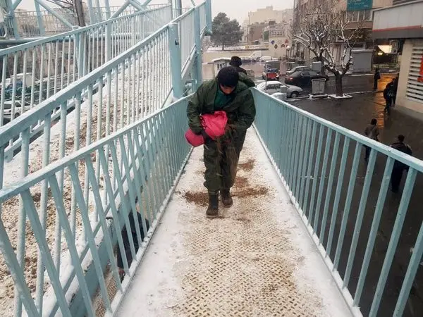 اقدامات پیشگیرانه از یخبندان در شمال شرق پایتخت